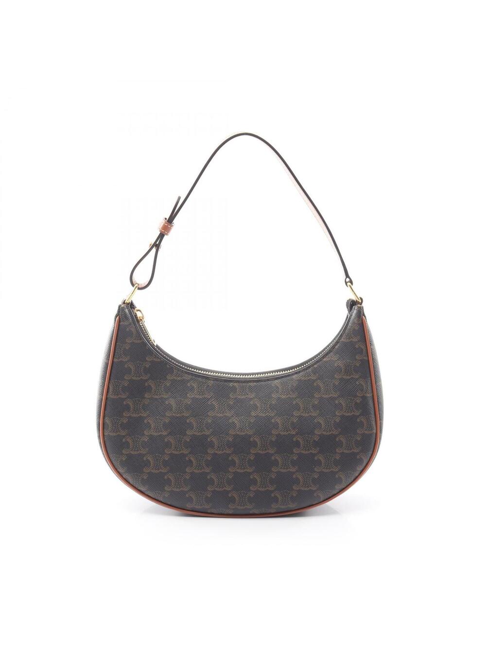 Celine Ava Triomphe Shoulder Bag Pvc #351746C14B